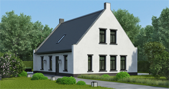 Woningtype BB4 - KP6 - Pannen dak