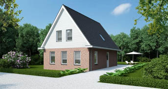Woningtype GL1N - Kunststof topgevels