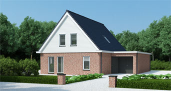 Woningtype GL5 - Kunststof topgevels