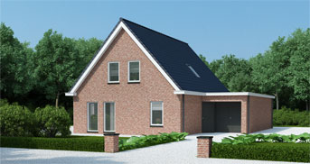 Woningtype GL5 - Gemetselde topgevels