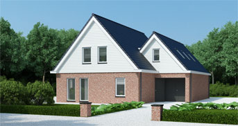 Woningtype GL6 - Kunststof topgevels